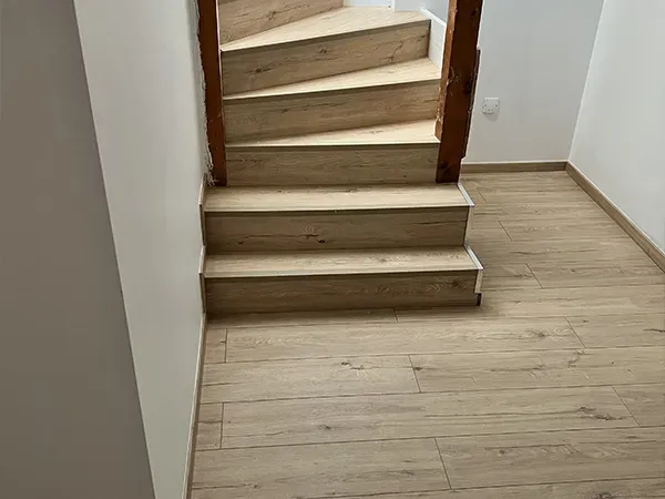 escalier en bois